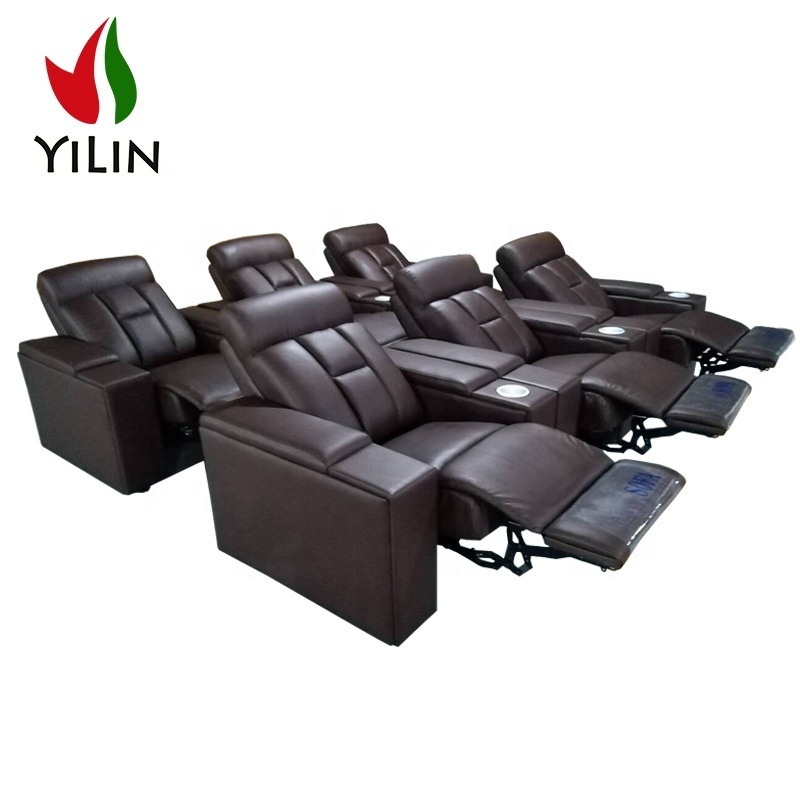 R935C Reception room use luxury chairs  leather chair cinema recliner modern home theater seating