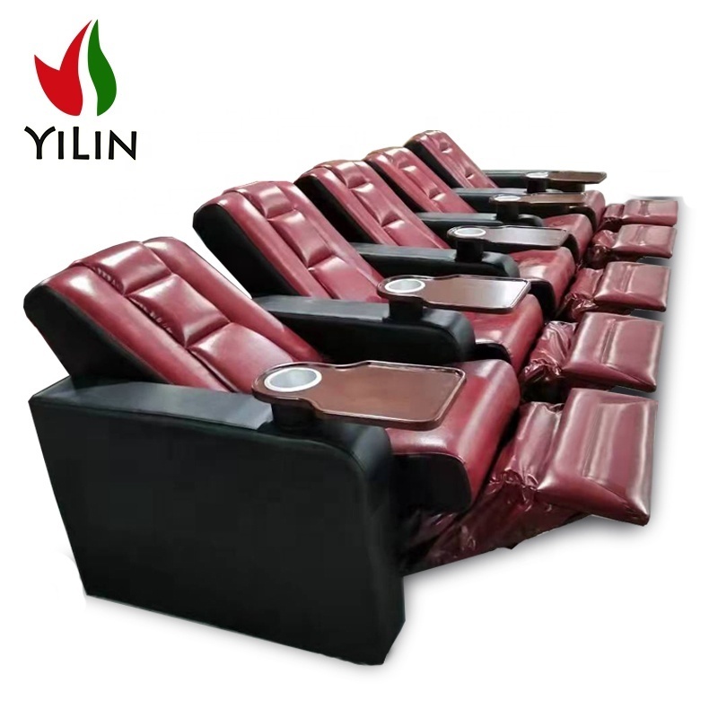 Electric Recliner Chair Theater Customizable Home Theatre Recliner Luxury  Waiting Room Seating  Movie Chair For Cinema