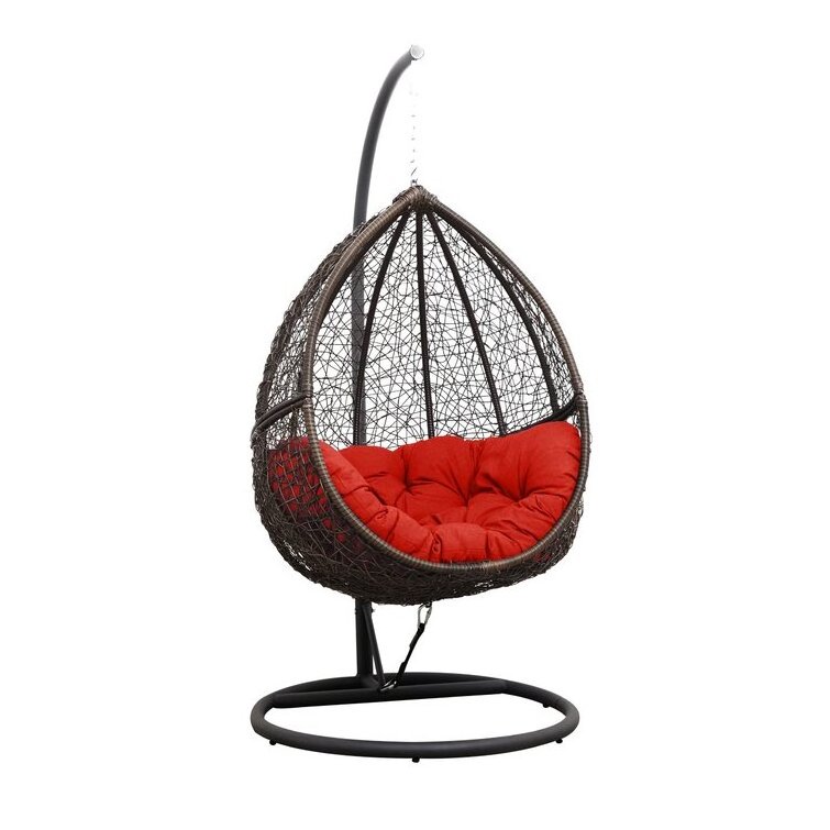 YILIN Factory Direct Luxury Rattan Bird Nest Hanging Swing Chair Garden Seating