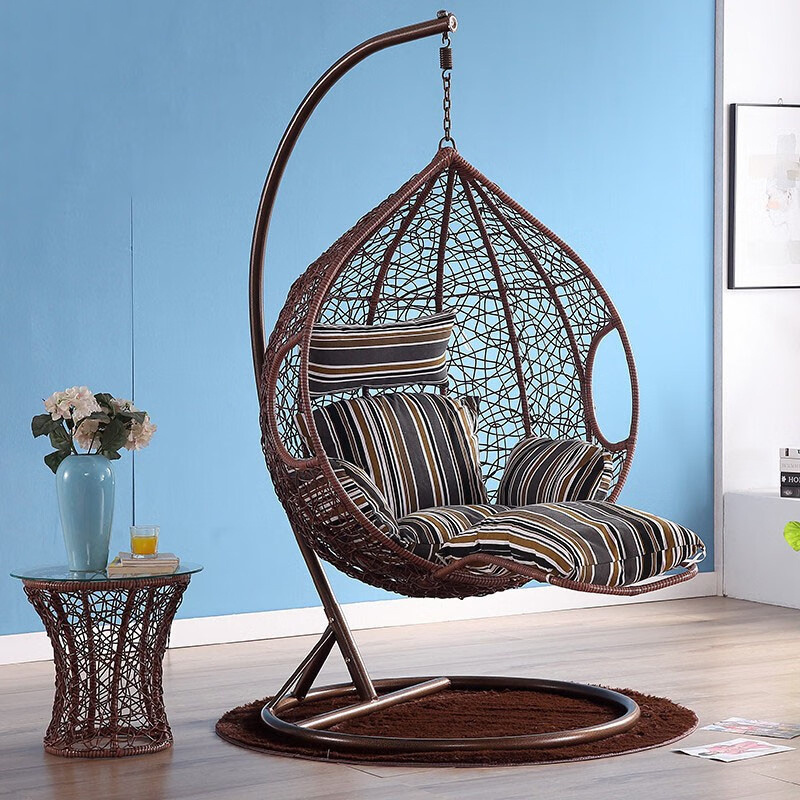 Yilin Cheap Price Indoor Outdoor Acrylic Modern Hanging Swing Chair Bamboo Patio Rattan Wicker Egg Swing Clear Chair