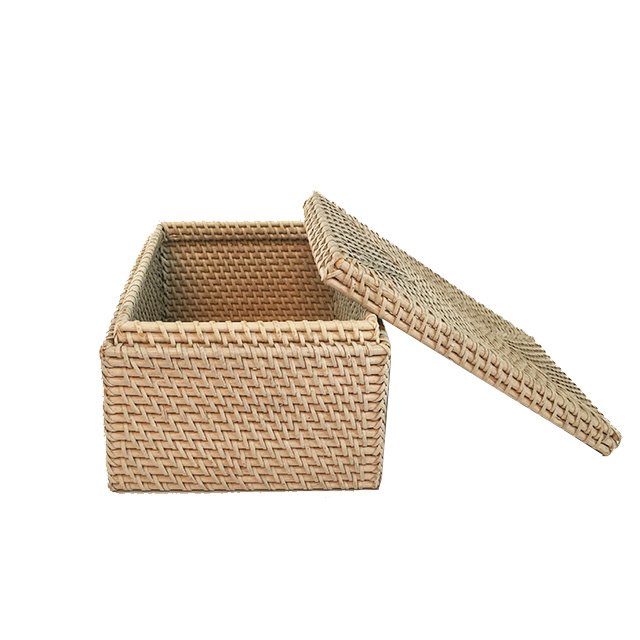 2022 Newest Hotel Homestay Must-Have Handwoven sundries dirty clothes storage basket Banana Leaf Storage Basket