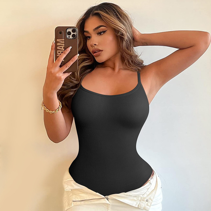 Ropa Deportiva Mujer Tendencia Solid Jumpsuit Sportswear Ribbed Yoga Seamless Set One Piece Sleeves Workout Bodysuits For Women