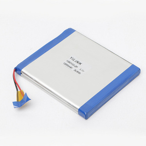 High capacity 5090100 1S2P Lithium polymer battery 12000mAh 3.7v lipo battery pack