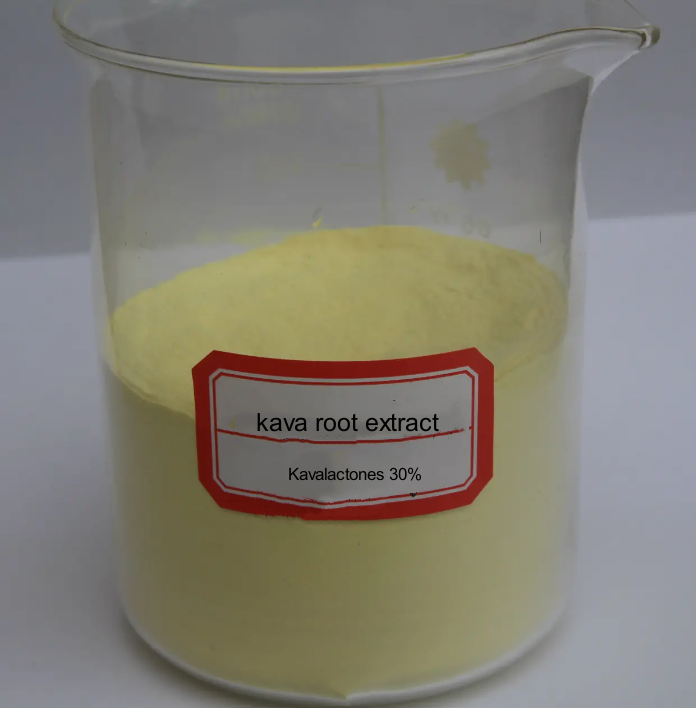 wholesales Kava Root Extract Kavalactone Powder CAS 9000-38-8 70% 30% food  plant extract