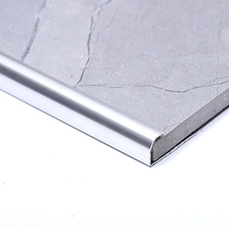 Misumi aluminium tile stainless steel accessories tile trim edge walls corners tile trim for household