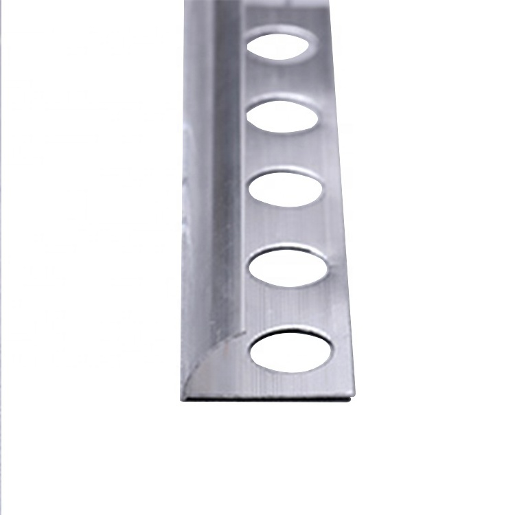 Misumi decorative door frame T I shape polished curved ss304 stainless steel metal tile corner edge trim profiles