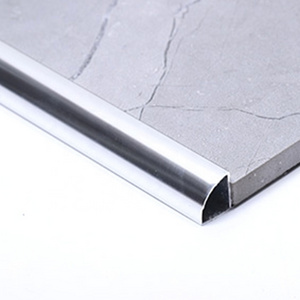 Misumi decorative door frame T I shape polished curved ss304 stainless steel metal tile corner edge trim profiles