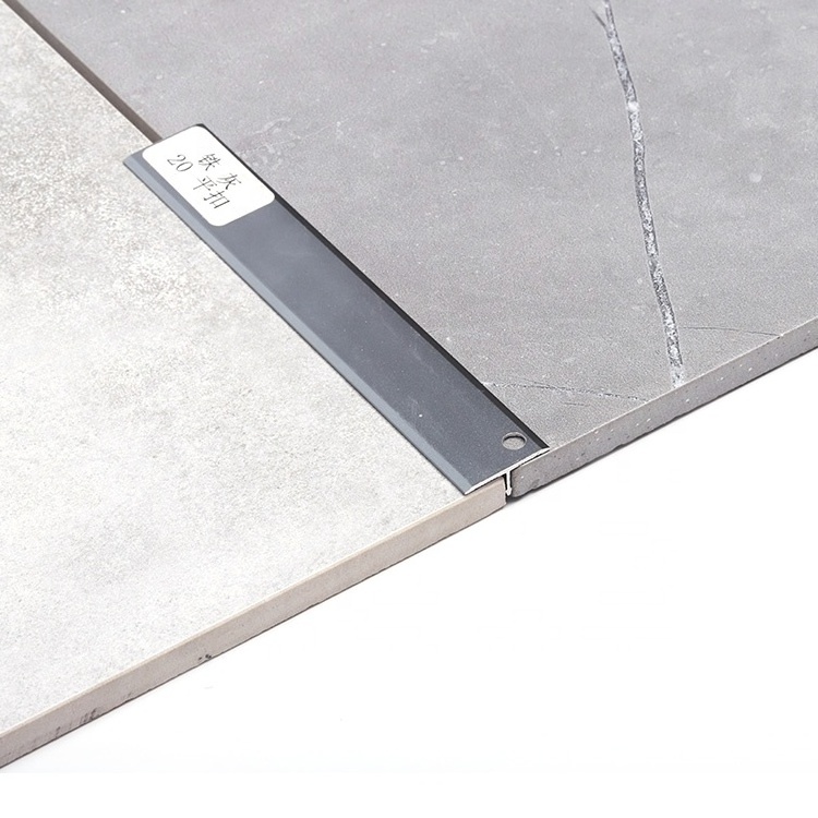 Misumi T20 Custom 20mm Silver Door Threshold Floor Tile T-Shape Aluminum Dividing Strips Trim