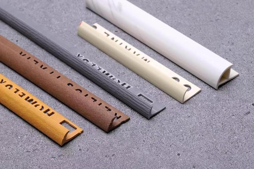 Misumi furniture flexible PVC U Channel Corner Strip Plywood plastic edge trim for mdf melamine