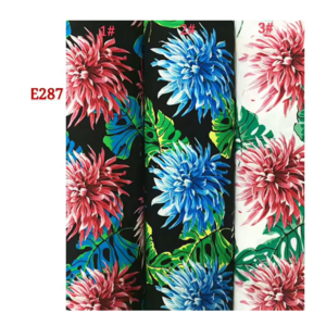 30s 32s 45s 3d Effect 100 Floral Digital Rayon Printed Viscose Rayon Fabric Woven Spun Rayon Challis Fabric Kain Manufacturer