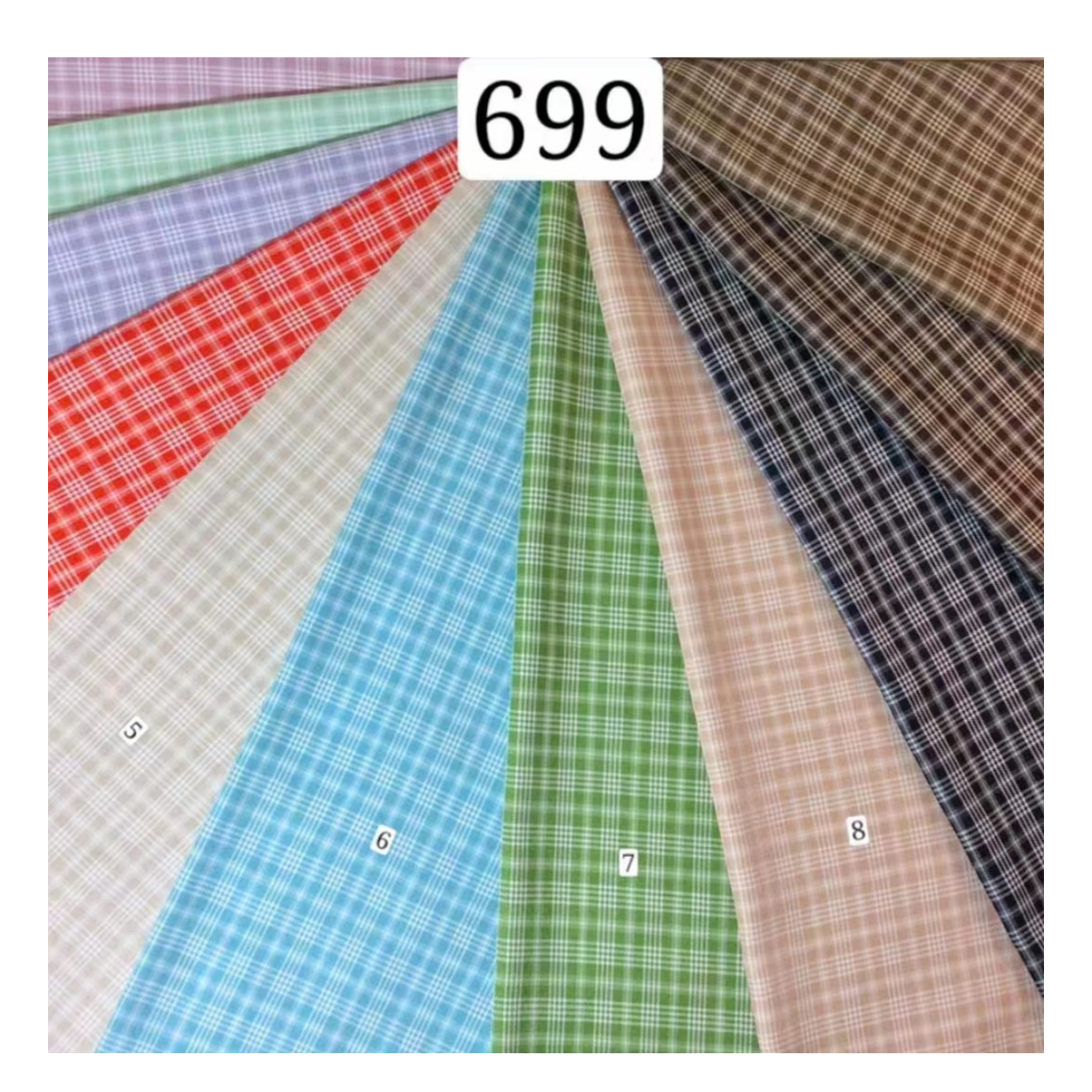 Heavy Weight Yarn Dyed Check Fabric Brushed Cvc Yarn Dyed Twill Woven Fabric Woven For Mexico Market