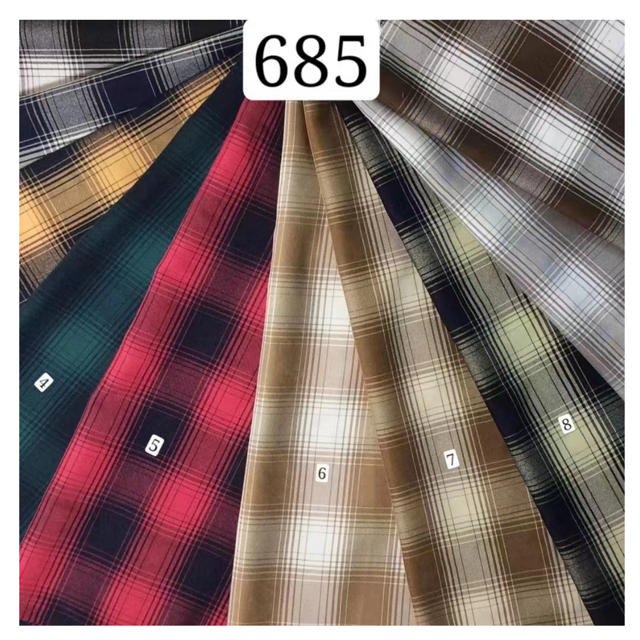 Heavy Weight Yarn Dyed Check Fabric Brushed Cvc Yarn Dyed Twill Woven Fabric Woven For Mexico Market