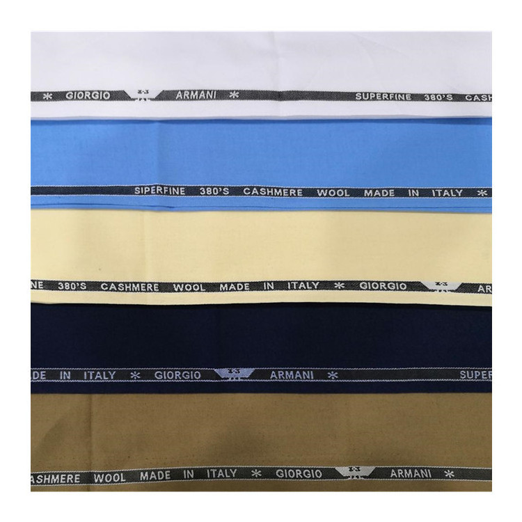 Tr polyester viscose fabric for robe with English selvage