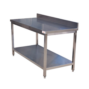 Factory Hot Sale Commercial Customized Stainless Steel Work Table for Restaurant Kitchen