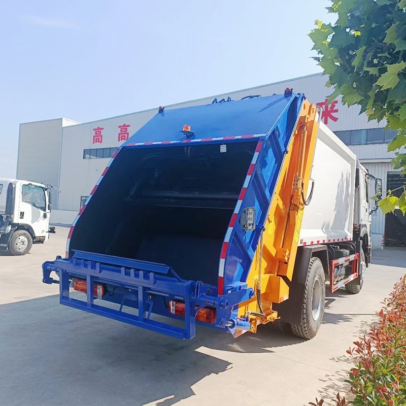 HOWO 4x2 12m3 Waste Collection Vehicle Compression Refuse Collector Garbage Compactor Truck Manufacturer