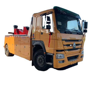 SINOTRUK HOWO 4x2 Emergency Rescue Wrecker Truck Road Block Removal Truck Towing Wrecker For Sale