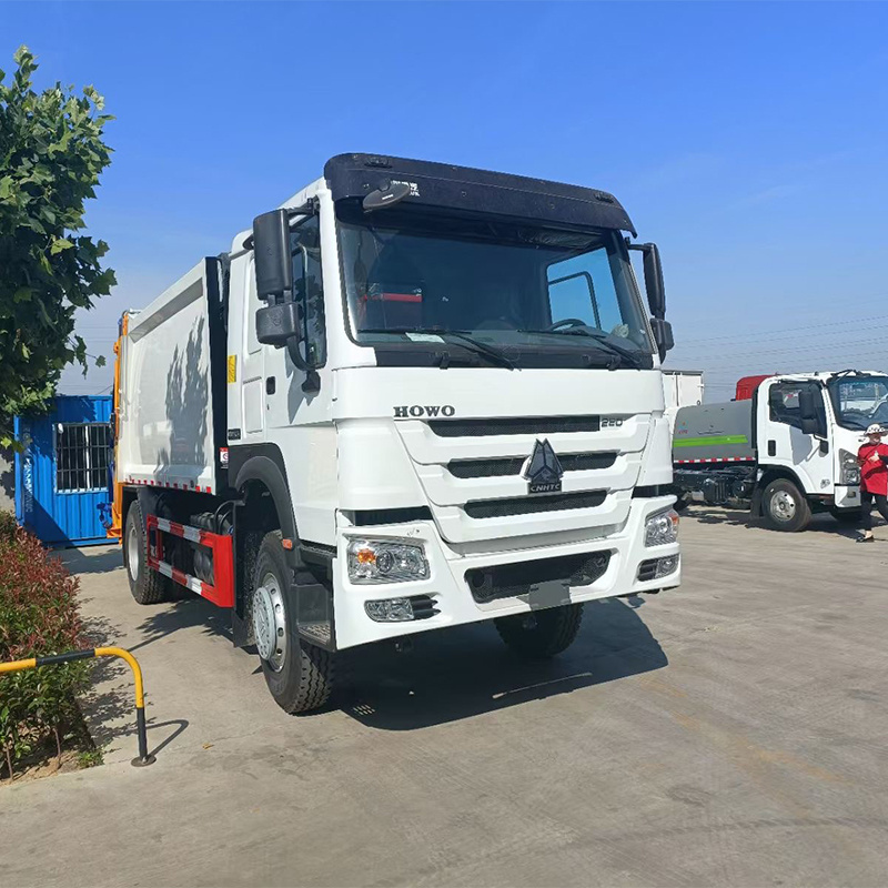 HOWO 4x2 12m3 Waste Collection Vehicle Compression Refuse Collector Garbage Compactor Truck Manufacturer