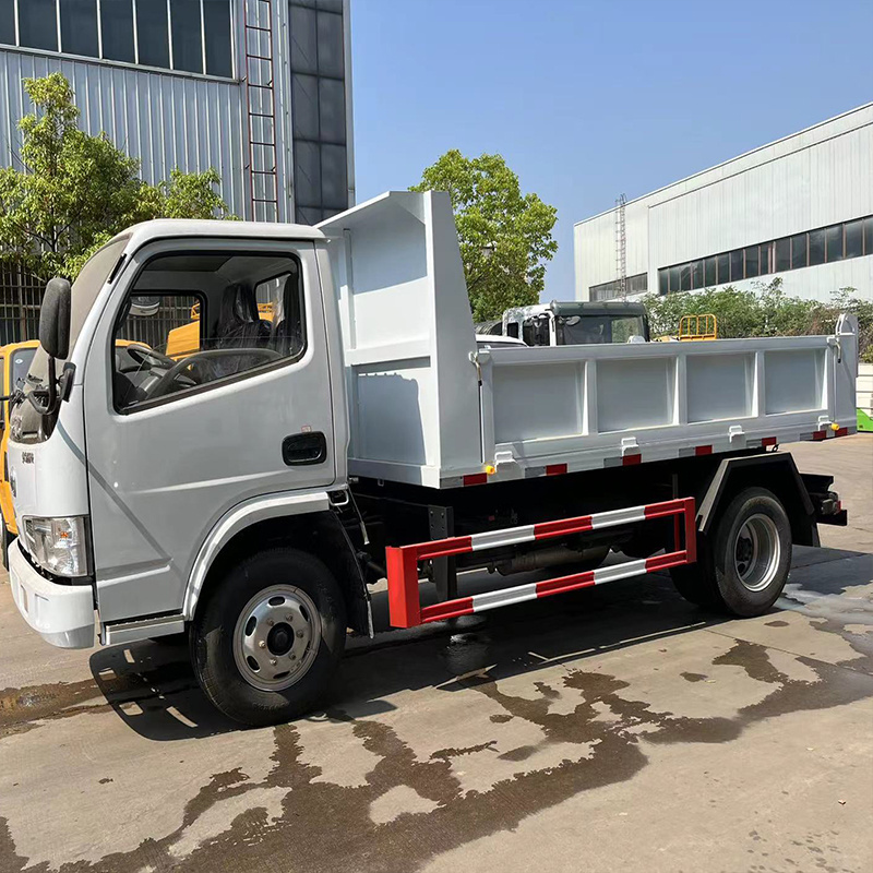 Dongfeng 4x2 RHD Mini Dump Tipper Truck Mini Construction Truck Mud Sand Stone Garbage Transport Truck