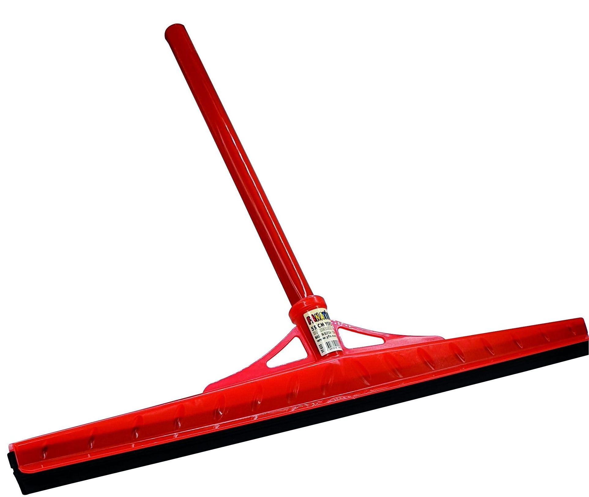 Plastic Floor Cleaning 55 cm Wiper / Squeegee with Strong Handle / Stick Custom Logo Made in Turkey