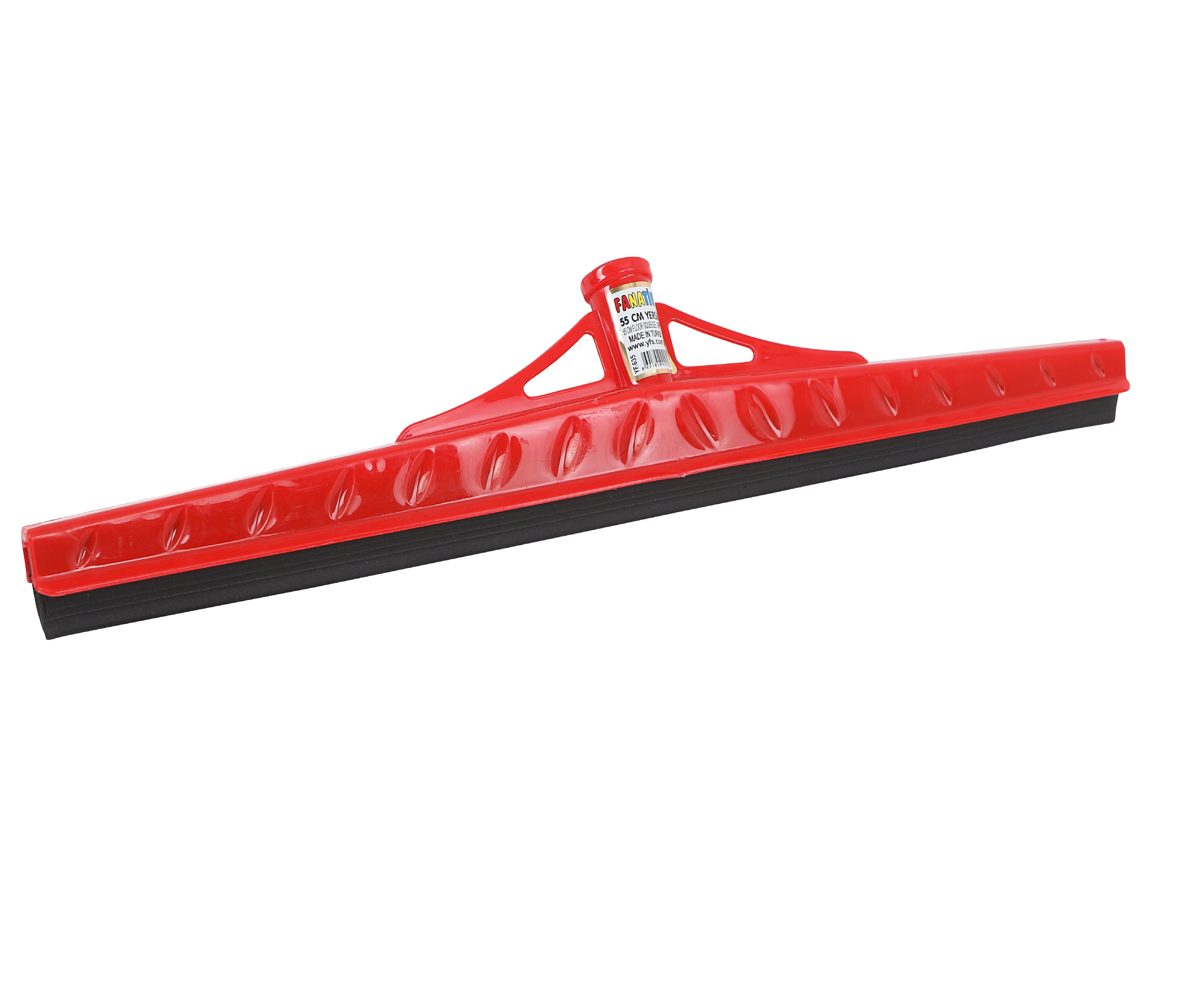 Plastic Floor Cleaning 55 cm Wiper / Squeegee with Strong Handle / Stick Custom Logo Made in Turkey