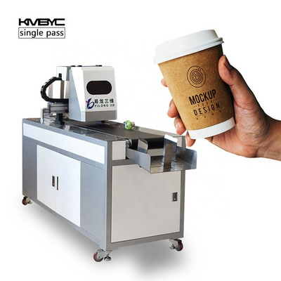 Anti-scalding Paper Cup Cover Printer CMYK Inkjet Printing Machine Paper Cup Paper Bowl Printer