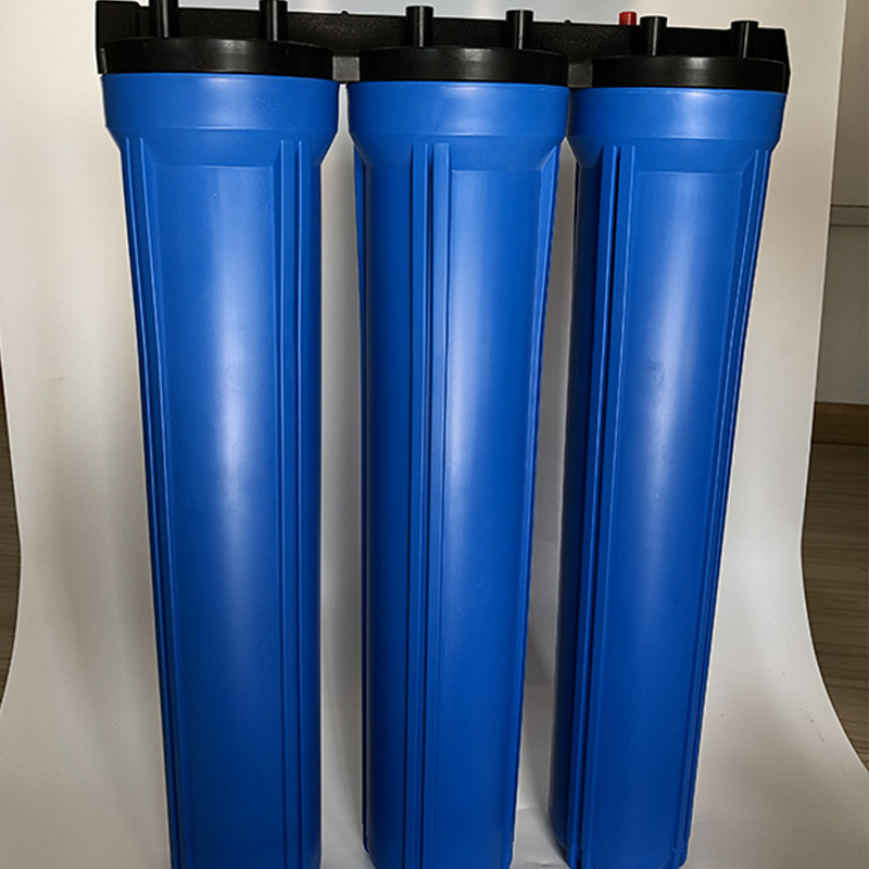 20 inch Blue Water Filter Housing  with carbon pp filter cartridge  for water purifier