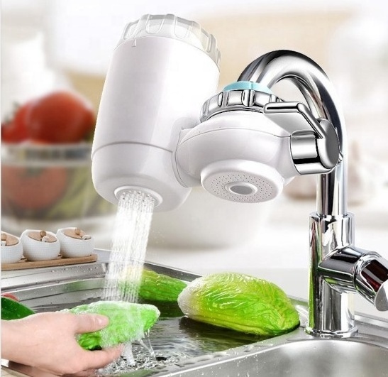 filtro de agua Filter Water Tap with Ceramic Filter Cartridge   1/6 Faucet tap water filter purifier for kitchen bathroom