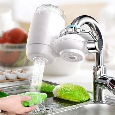 filtro de agua Filter Water Tap with Ceramic Filter Cartridge   1/6 Faucet tap water filter purifier for kitchen bathroom