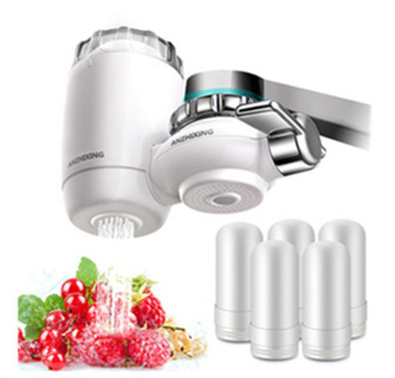 filtro de agua Filter Water Tap with Ceramic Filter Cartridge   1/6 Faucet tap water filter purifier for kitchen bathroom