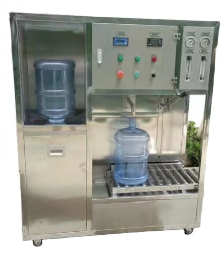 Hot sale  Manual Mode  5 gallons bottle water machine  wash bottle water  filling machine capping machine in guangzhou