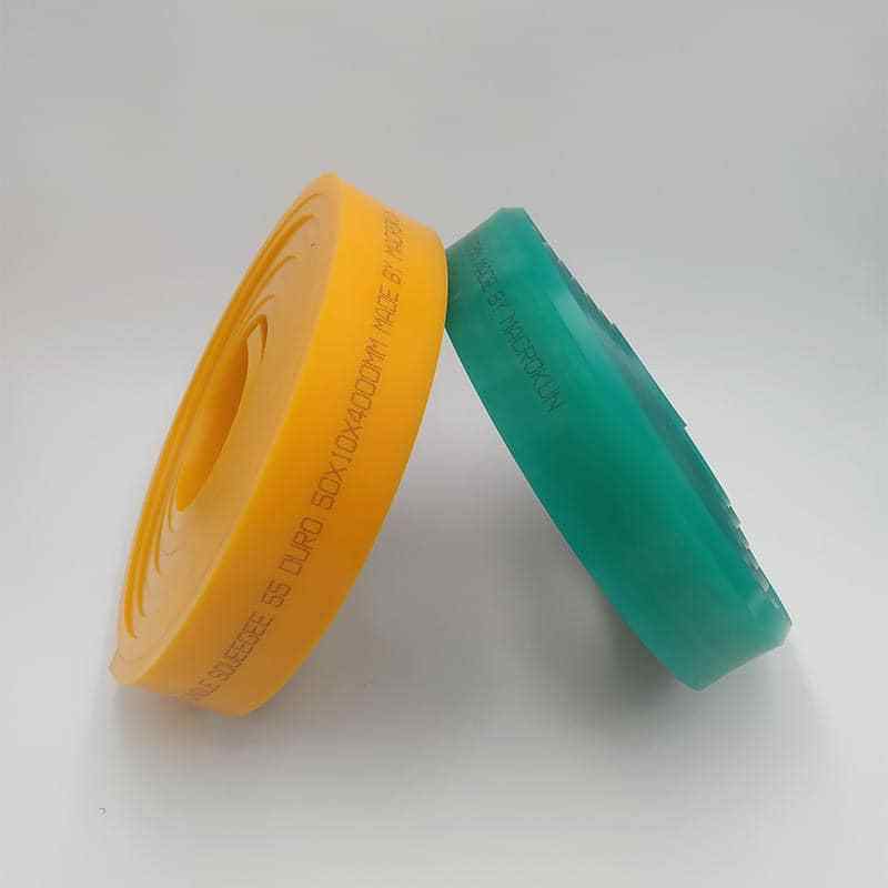 25*5mm 50*9mm Squeegee Serigraphy High quality Squeegee Rubber for Silk Screen Printing Machine