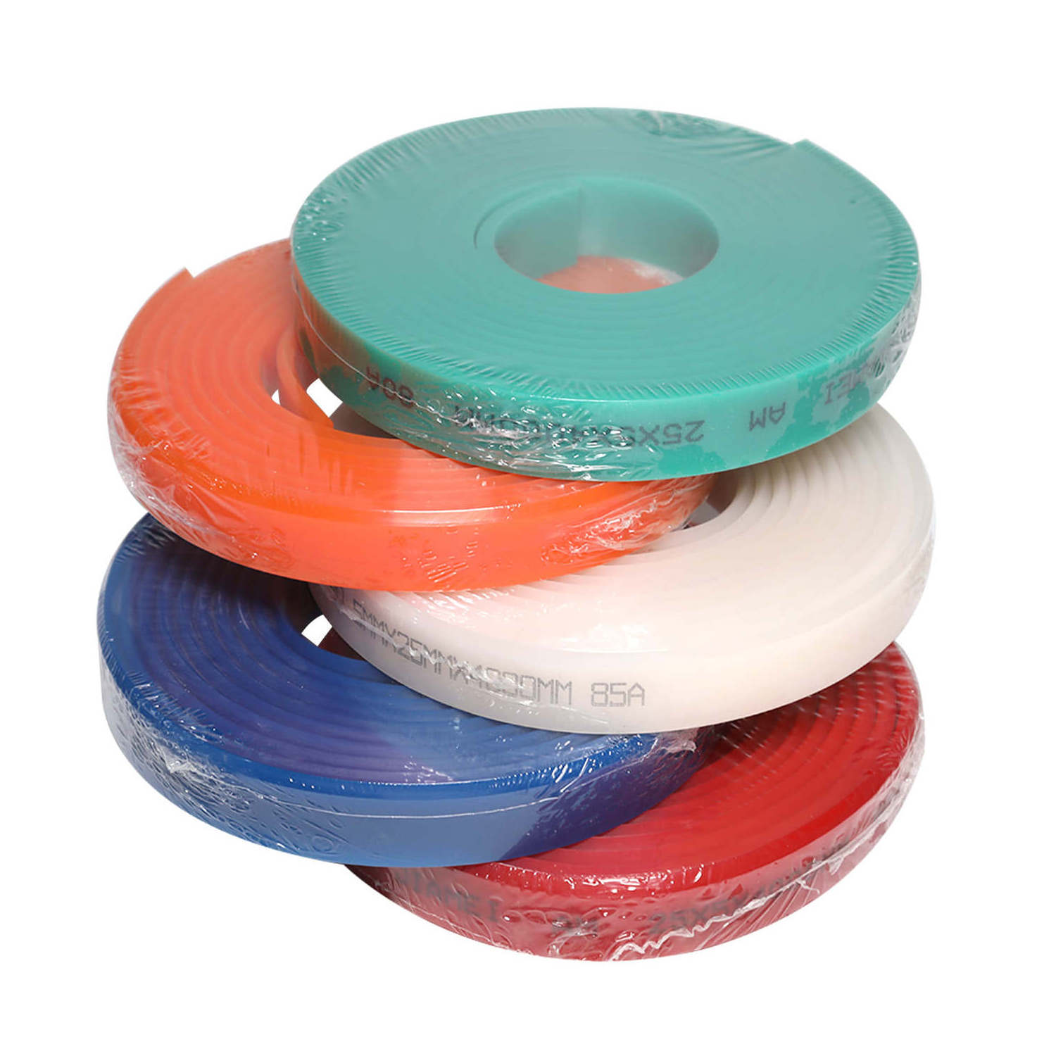 25*5mm 50*9mm Squeegee Serigraphy High quality Squeegee Rubber for Silk Screen Printing Machine