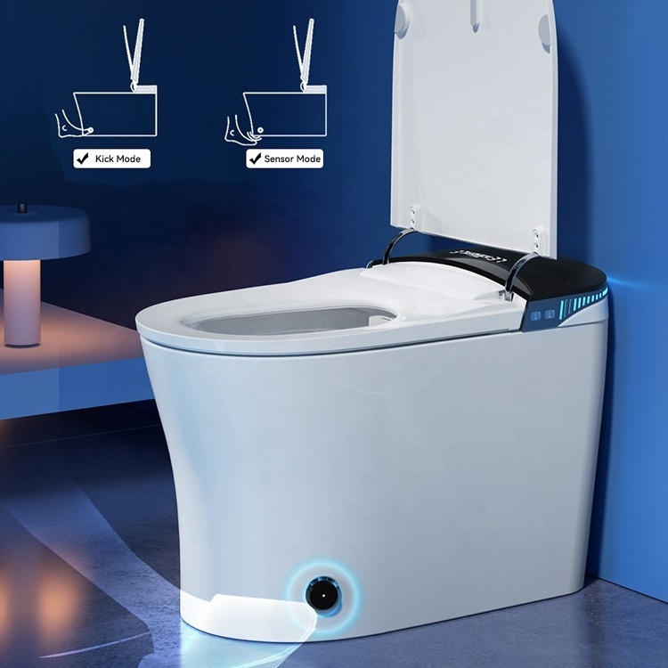 European style sanitary ware intelligent bidet toilets one piece modern bathroom wc smart toilet bowl