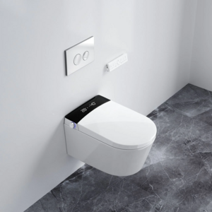 Watermark Electric WC Foot Sensor Automatic Bidet Flush Bathroom Wall Hung Intelligent Smart Toilet