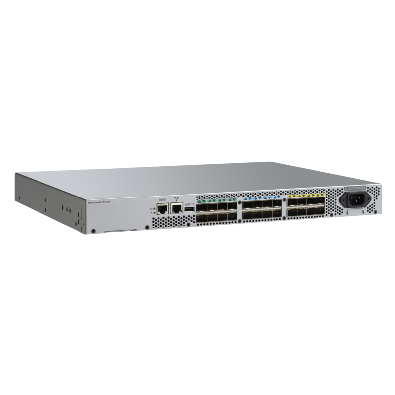 HPE SN3600B OEM Network Optical Fiber Switch  SFP 8 Port SAN Network Switches Rack