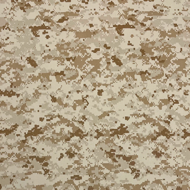 Yilong Fabric Factory Hot Sale Ripstop 80%Polyester 20%Cotton TC MARPAT Desert Digital Camouflage Fabric For Milispec Uniform