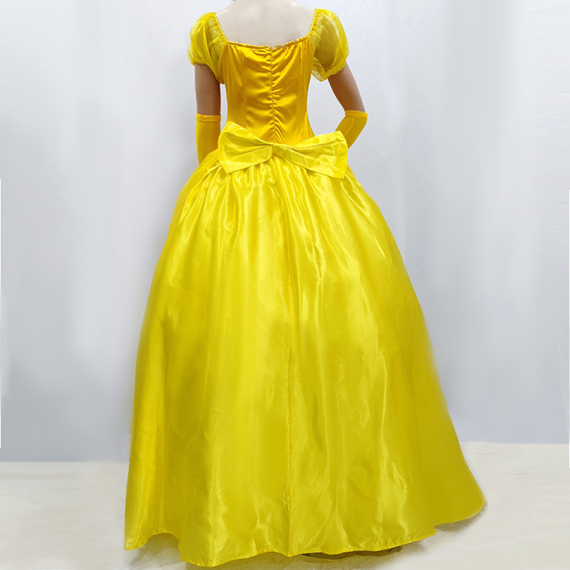 Halloween Costume Cos Belle Princess Dress Adult Beauty And The Beast Belle Snow Masquerade Costume Lady's Halloween Costumes