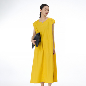 Sleeveless Long Skirt Sundress Dresses Women Lady Elegant 2023 Summer New Plus Size Women's Loose Slimming Casual Dresses