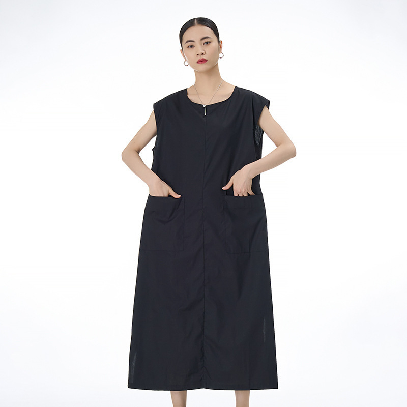 Sleeveless Long Skirt Sundress Dresses Women Lady Elegant 2023 Summer New Plus Size Women's Loose Slimming Casual Dresses