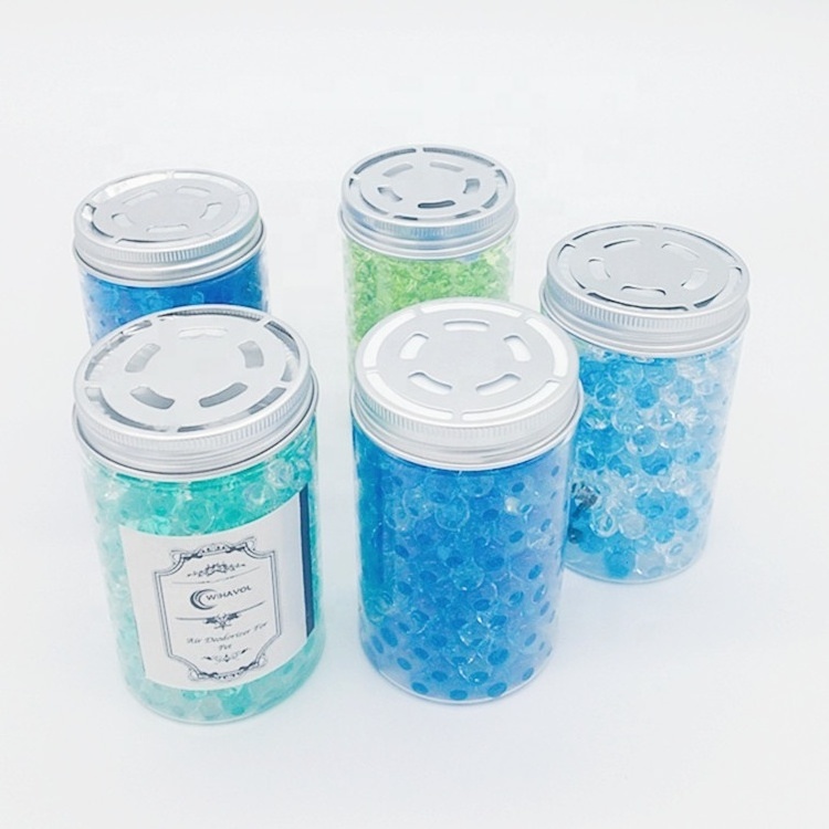 A variety of colorful crystal beads household air freshener car fragrance diffuser gel crystal beads air freshener