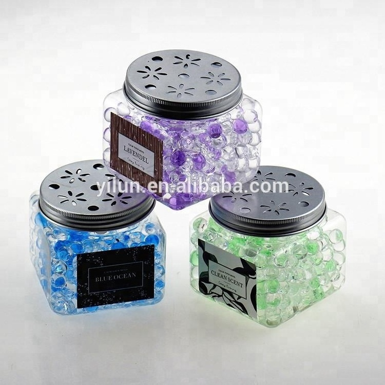 Factory wholesale 340g crystal beads deodorant gel air freshener