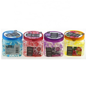 Factory wholesale 340g crystal beads deodorant gel air freshener