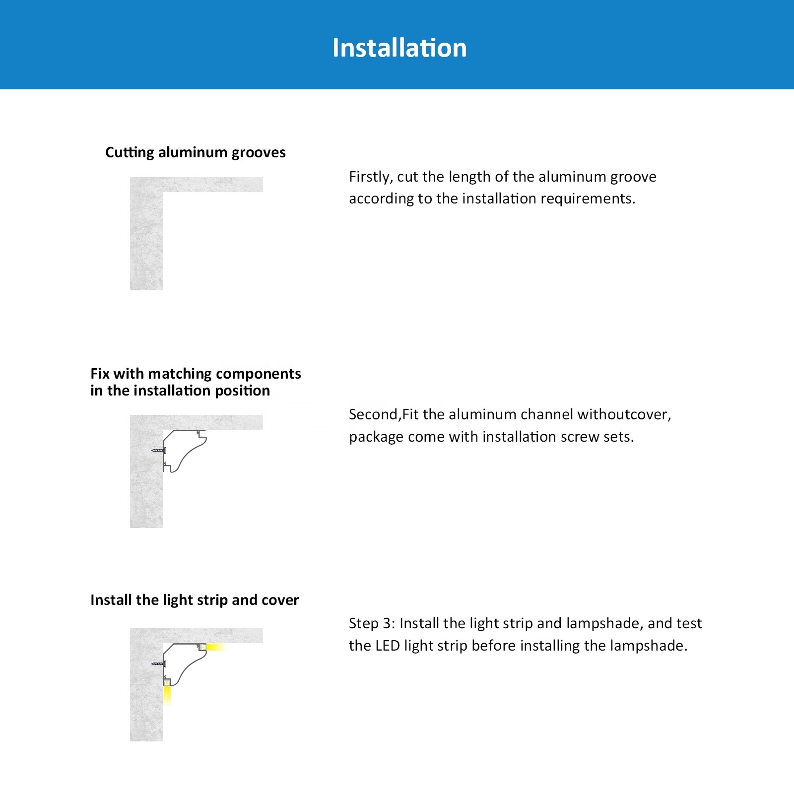 Hot Sale 116 Aluminum Profile Angle Led Strip Ceiling 69*69mm Top Corner Light Led Strip Ceiling Light