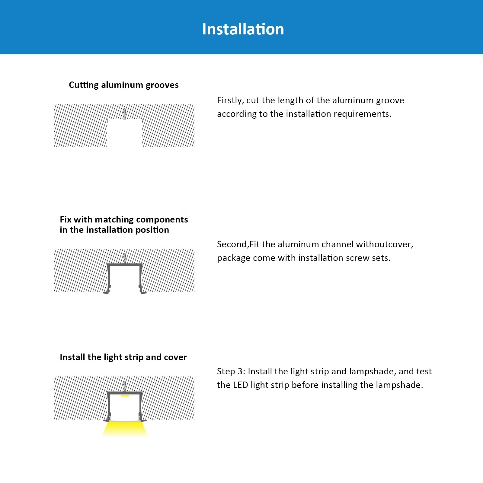 Recessed Aluminium 028A Trim T-slot 30*20MM Aluminium Profile For Led Strip Lighting