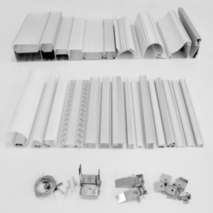 Aluminium Profile for LED Lighting Strip Recessed Aluminum Channel Diffuser Light LED Profile