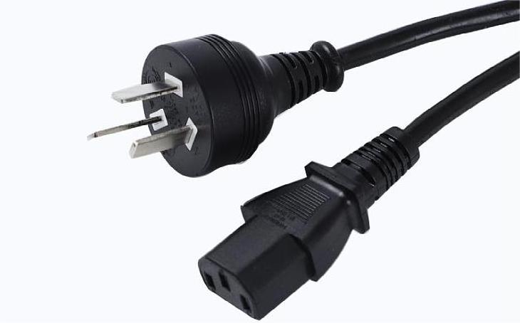 Factory Direct Electric Supply Hair Dryer 3 Pin C13 AC Black Cable Plug Australian AU Argentina Power Cord