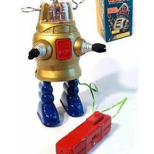 Vintage tin toys electric robot toys for collections tin robot