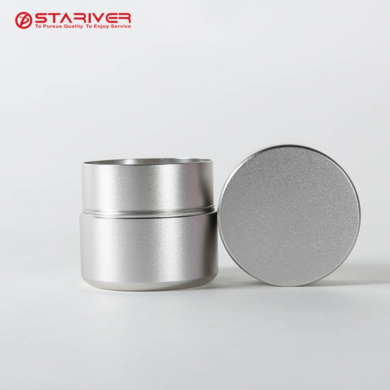 gift new tea metal tin box tea can container packaging tin round can