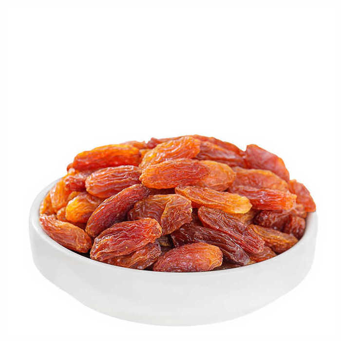 Hot sale Selected large granules Xinjiang red raisins seedless snacks