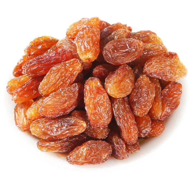 Hot sale Selected large granules Xinjiang red raisins seedless snacks